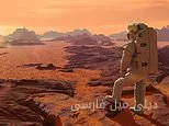 Leben auf dem Mars; Eispaläste am Horizont